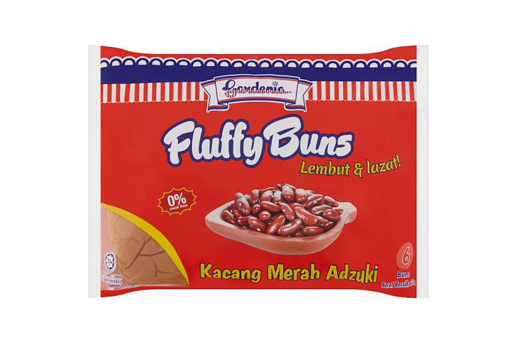 GARDENIA FLUFFY BUNS RED BEAN 280G